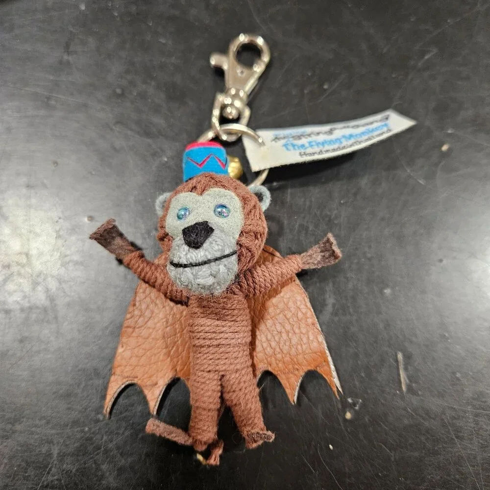 The String doll Gang The Flying Monkey Keychain
